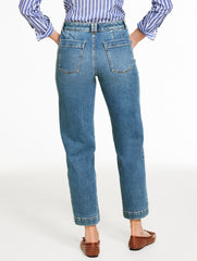 STRAIGHT ANKLE JEANS - CORTLANDT WASH | Talbots for sale