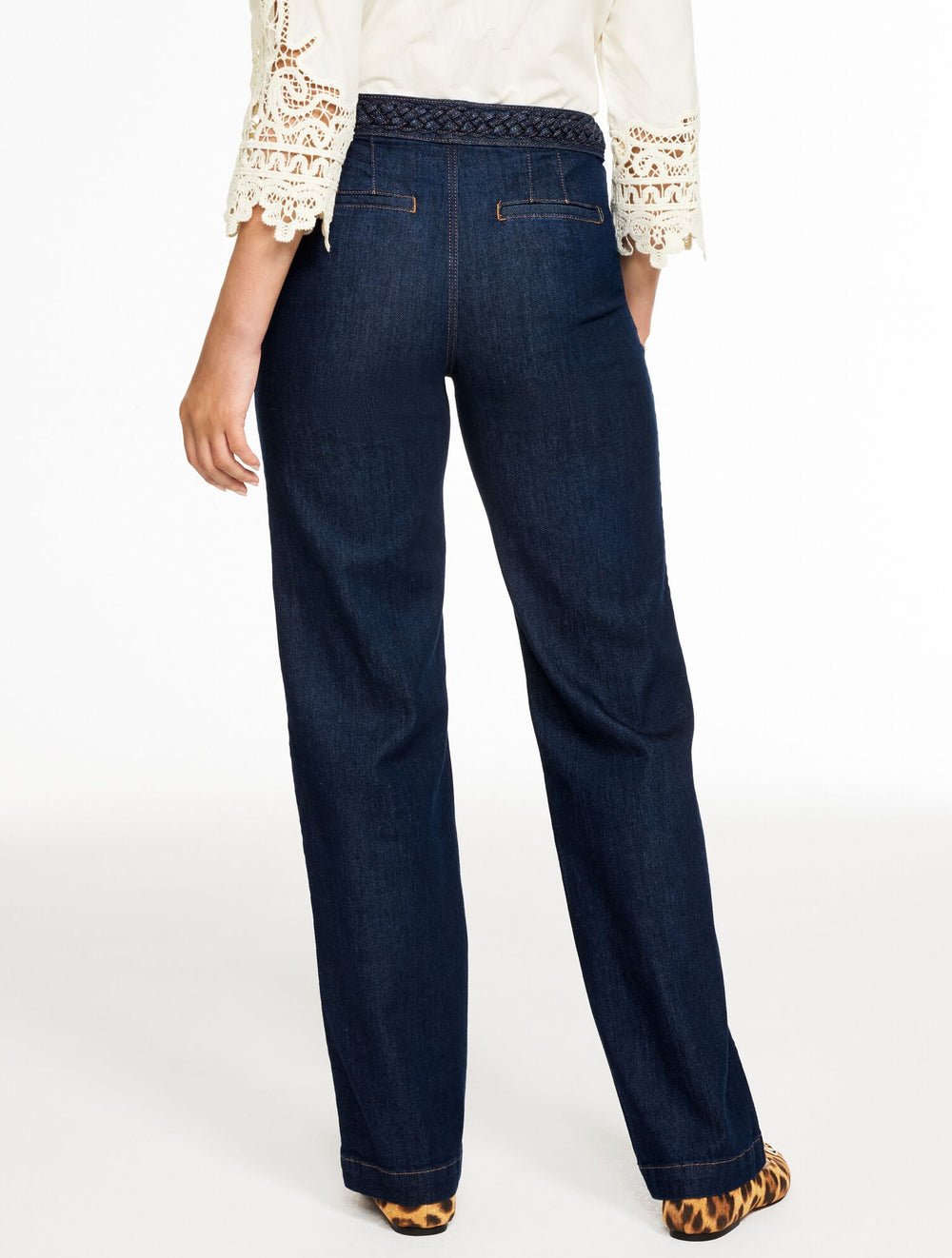 CLASSIC JEAN TROUSERS - VERONICA WASH | Talbots on sale