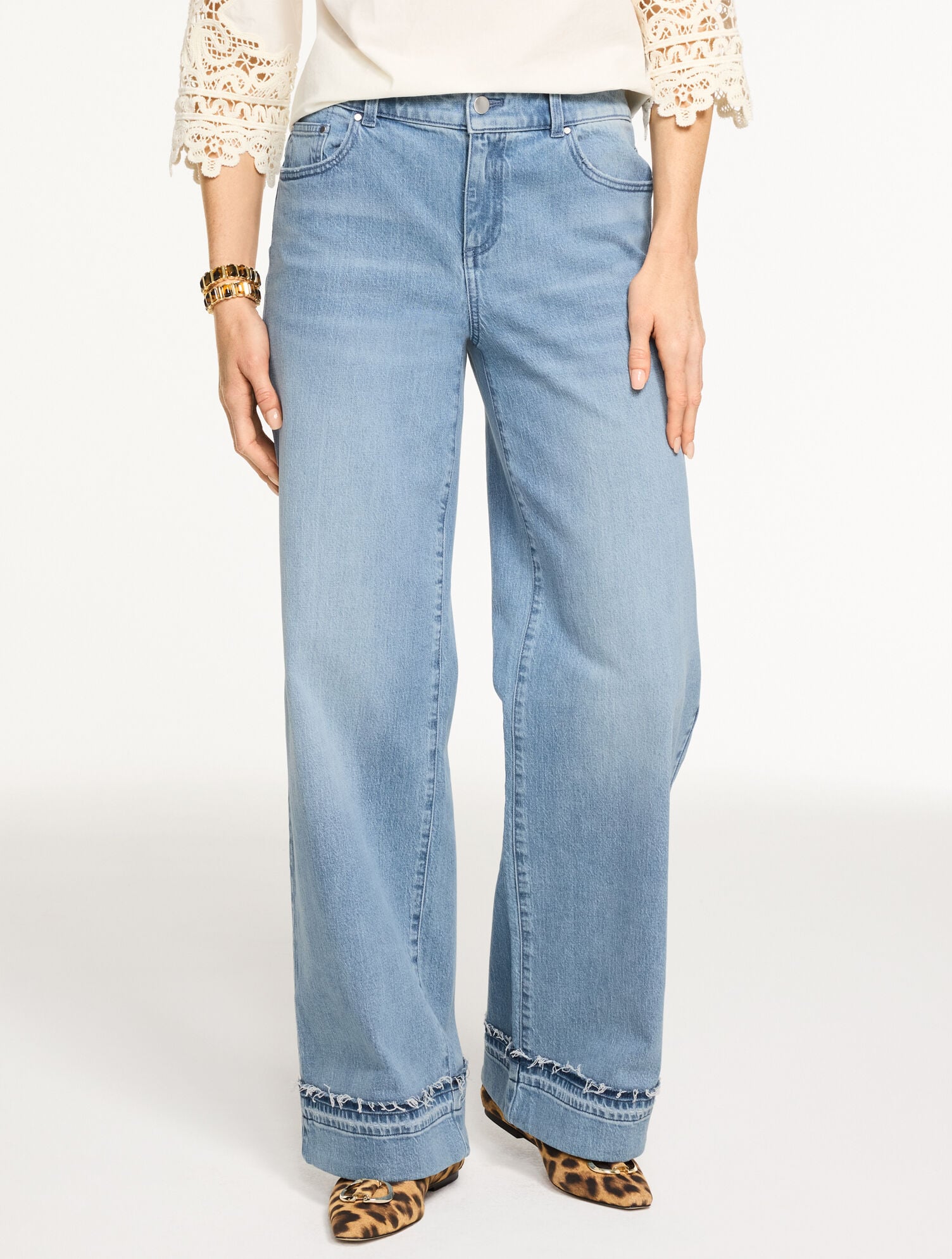RELAXED TROUSER JEANS - PERRY WASH | Talbots discount