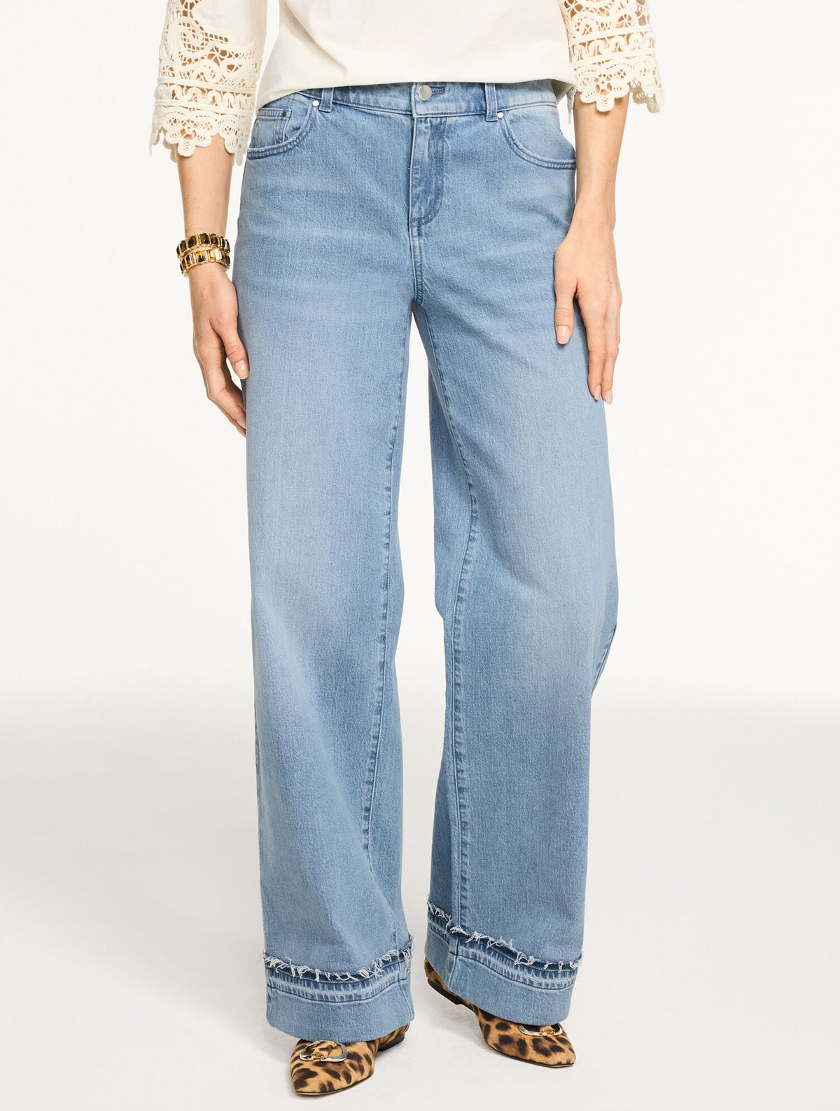 RELAXED TROUSER JEANS - PERRY WASH | Talbots discount