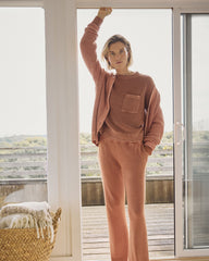 COTTON KICK FLARE PANTS | Talbots on sale