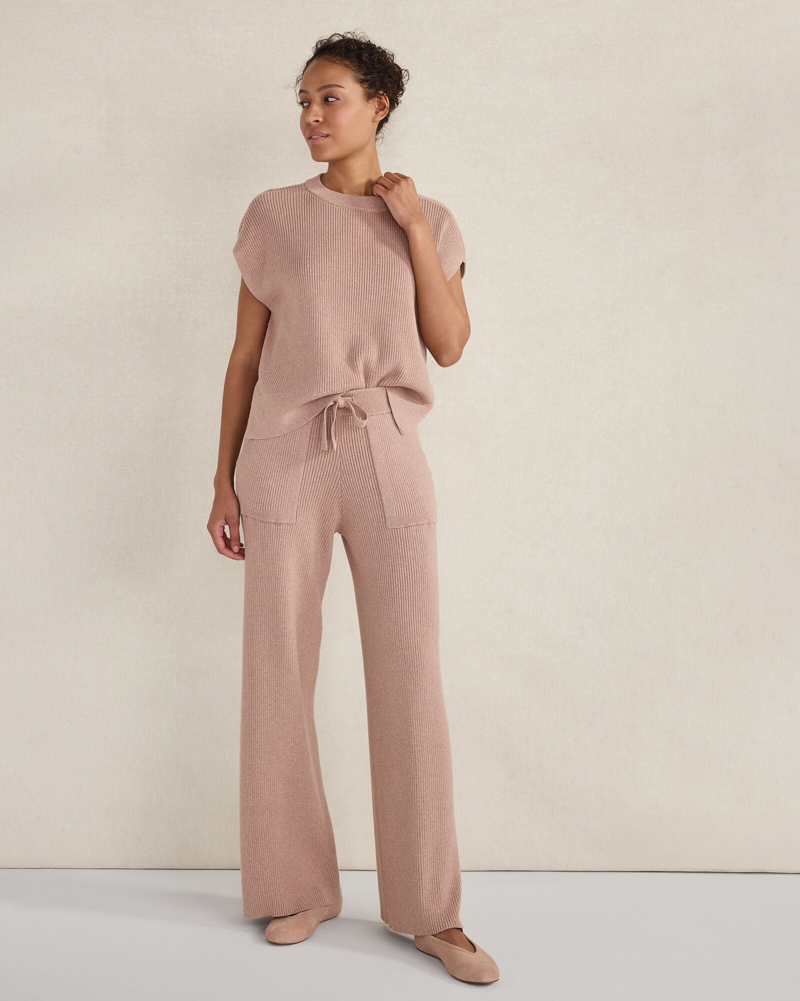 ORGANIC COTTON CASHMERE DROP SHOULDER TEE | Talbots near me