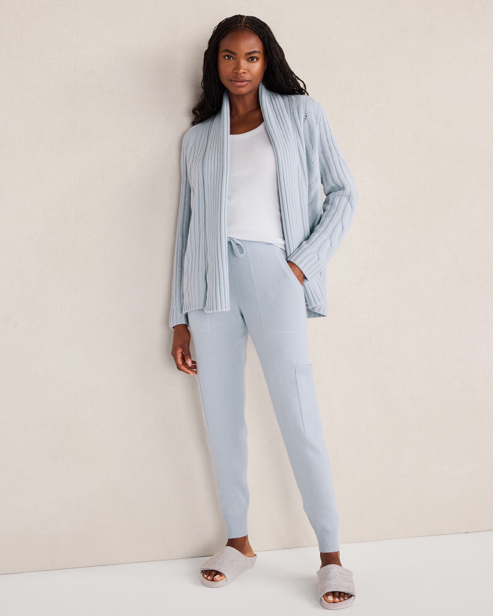 CASHMERE CARGO JOGGERS | Talbots on sale