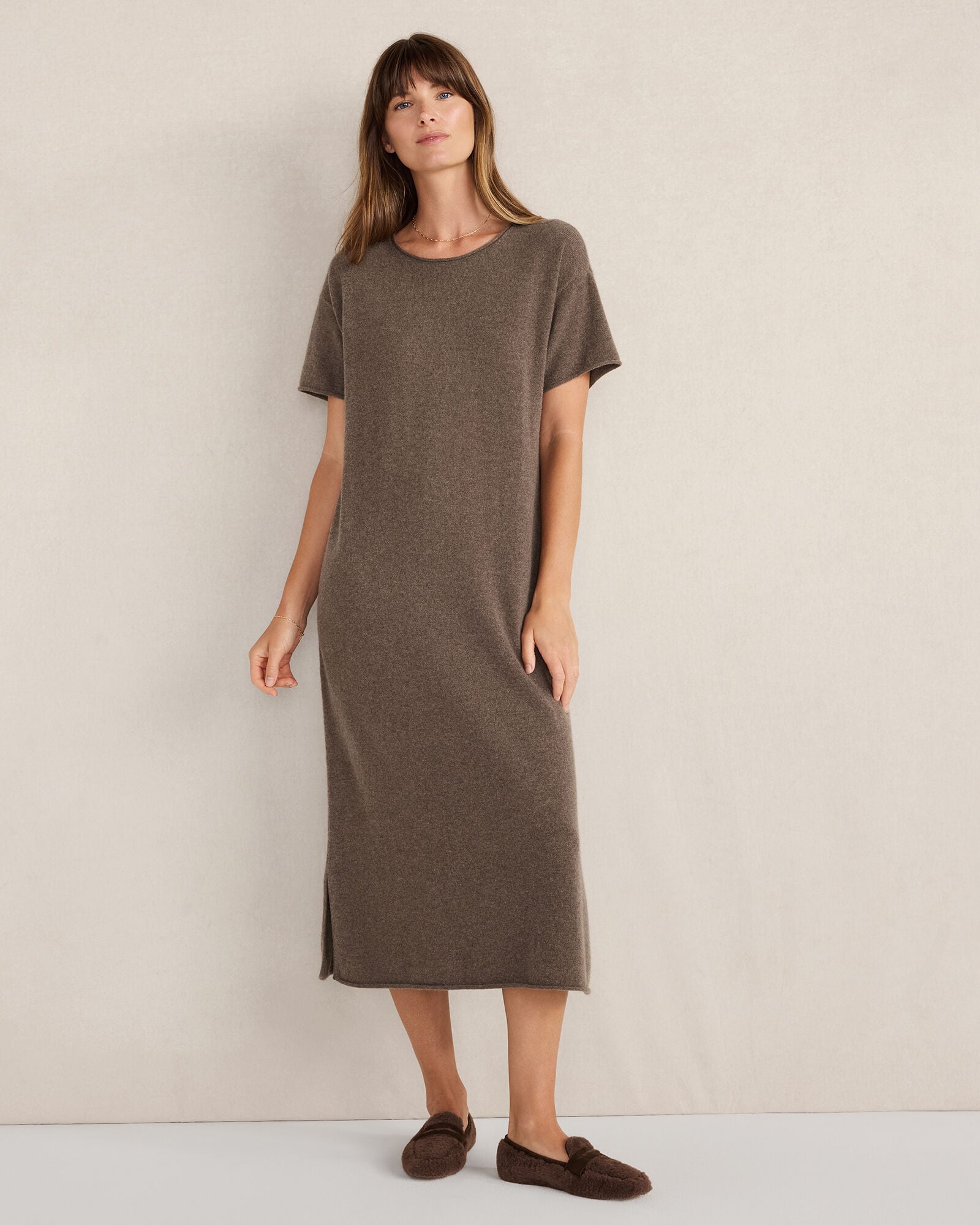 CASHMERE T-SHIRT DRESS | Talbots near me