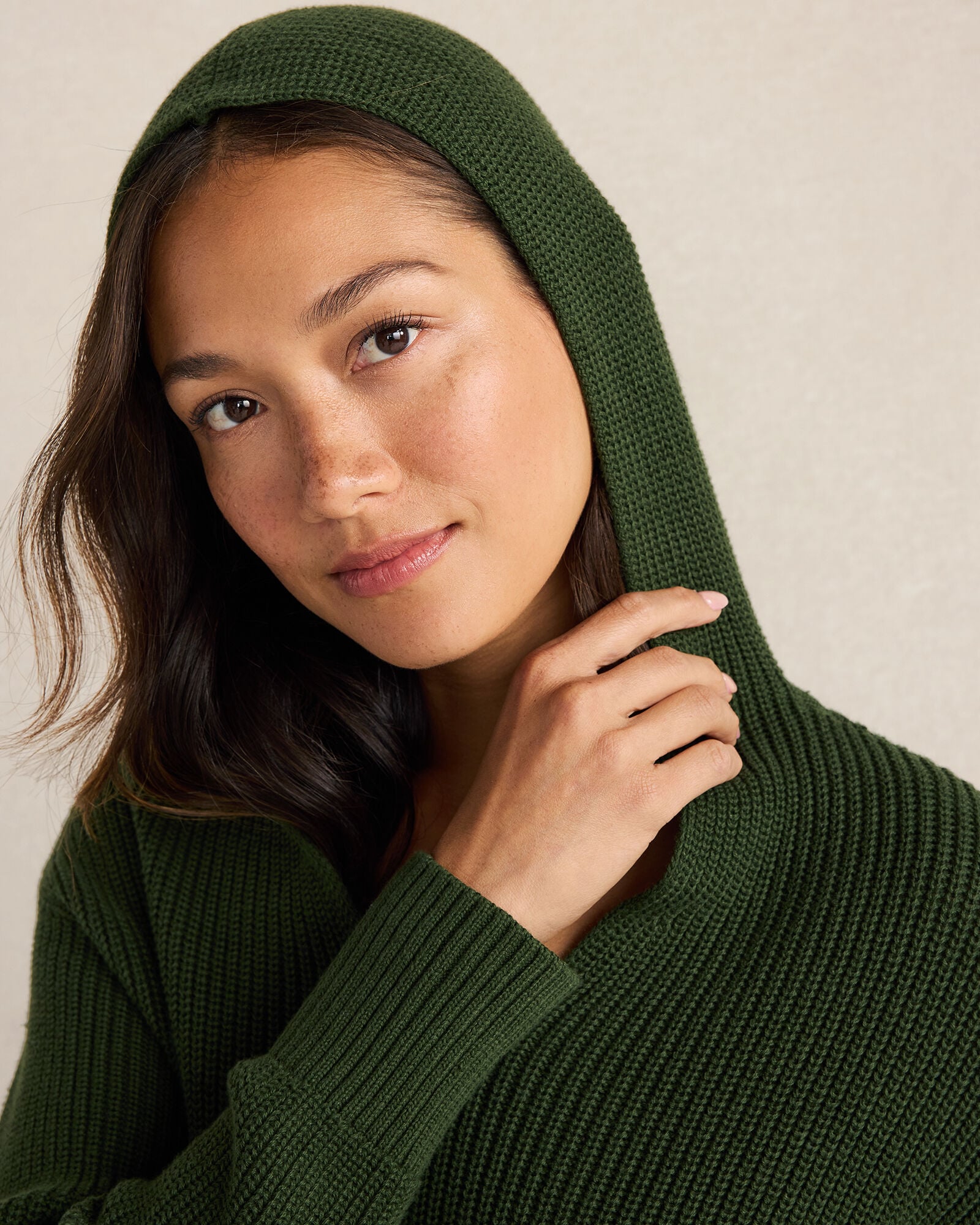 ORGANIC COTTON SHAKER STITCH HOODIE | Talbots near me