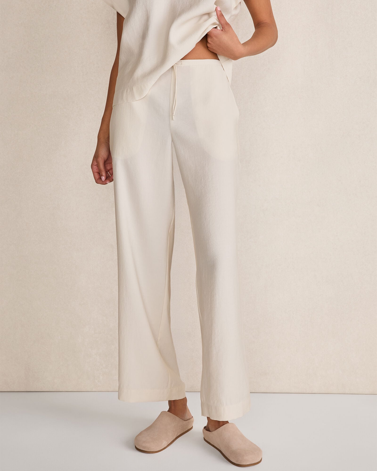 LUXE MODAL STRAIGHT LEG PANTS | Talbots online