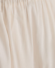 COTTON VOILE ROUCHED MAXI DRESS | Talbots online