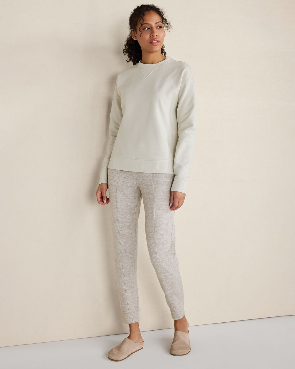 EVERYDAY FLEECE CREWNECK PULLOVER | Talbots online
