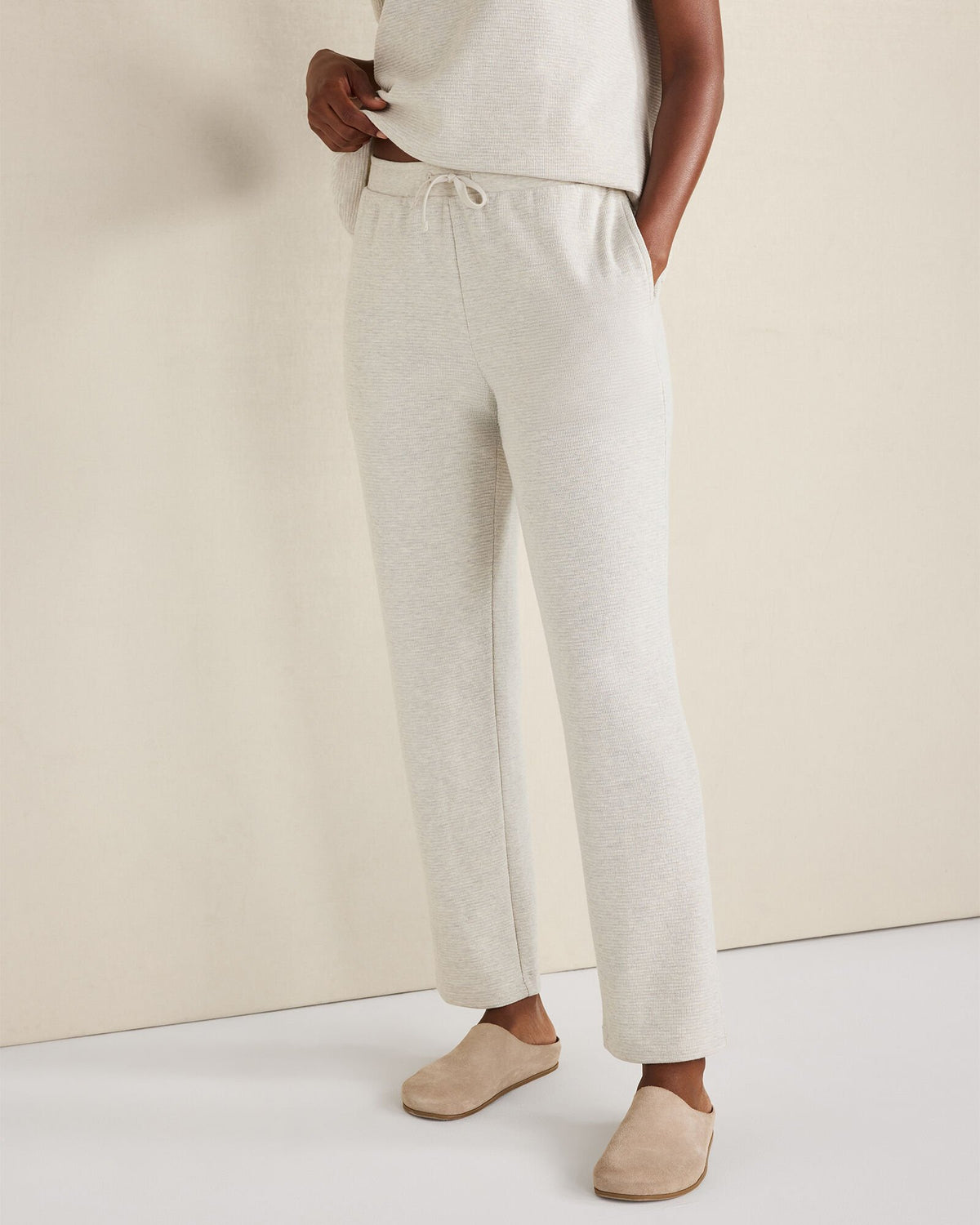 COTTON BLEND OTTOMAN RIB PANTS | Talbots near me