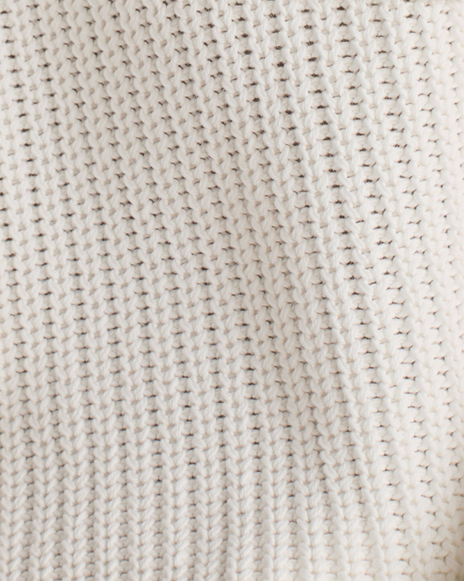 ORGANIC COTTON SHAKER STITCH ROLL NECK SWEATER | Talbots for sale