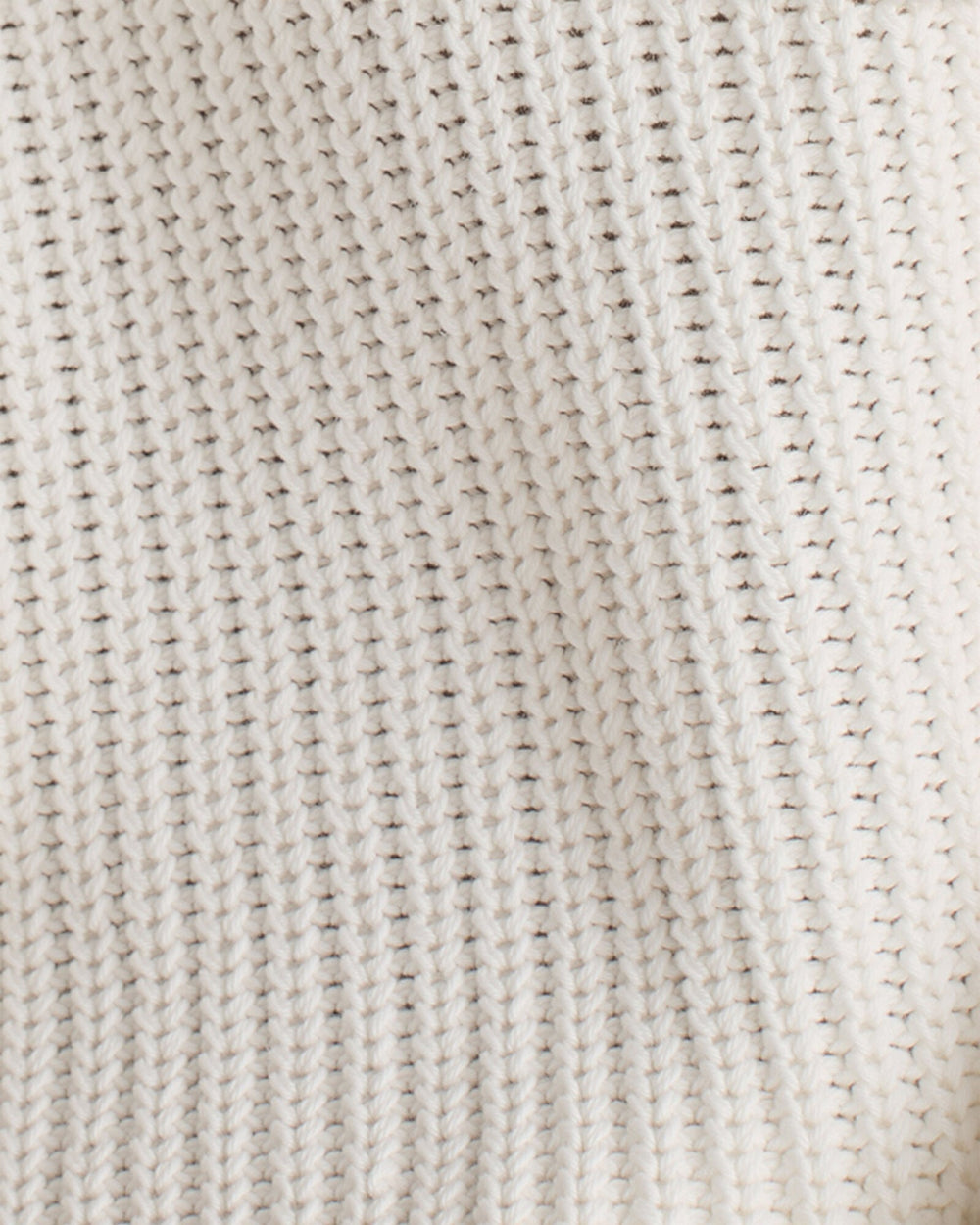 ORGANIC COTTON SHAKER STITCH ROLL NECK SWEATER | Talbots discount