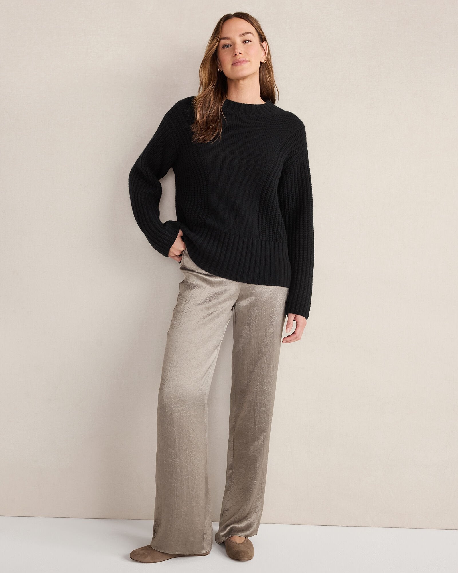 CASHMERE CREWNECK SWEATER | Talbots outlet