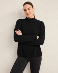 CASHMERE MOCKNECK SWEATER | Talbots for sale