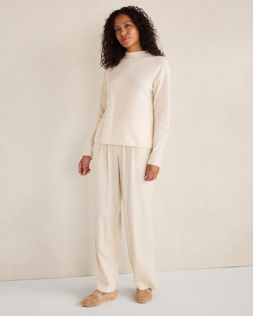 CASHMERE MOCKNECK SWEATER | Talbots for sale