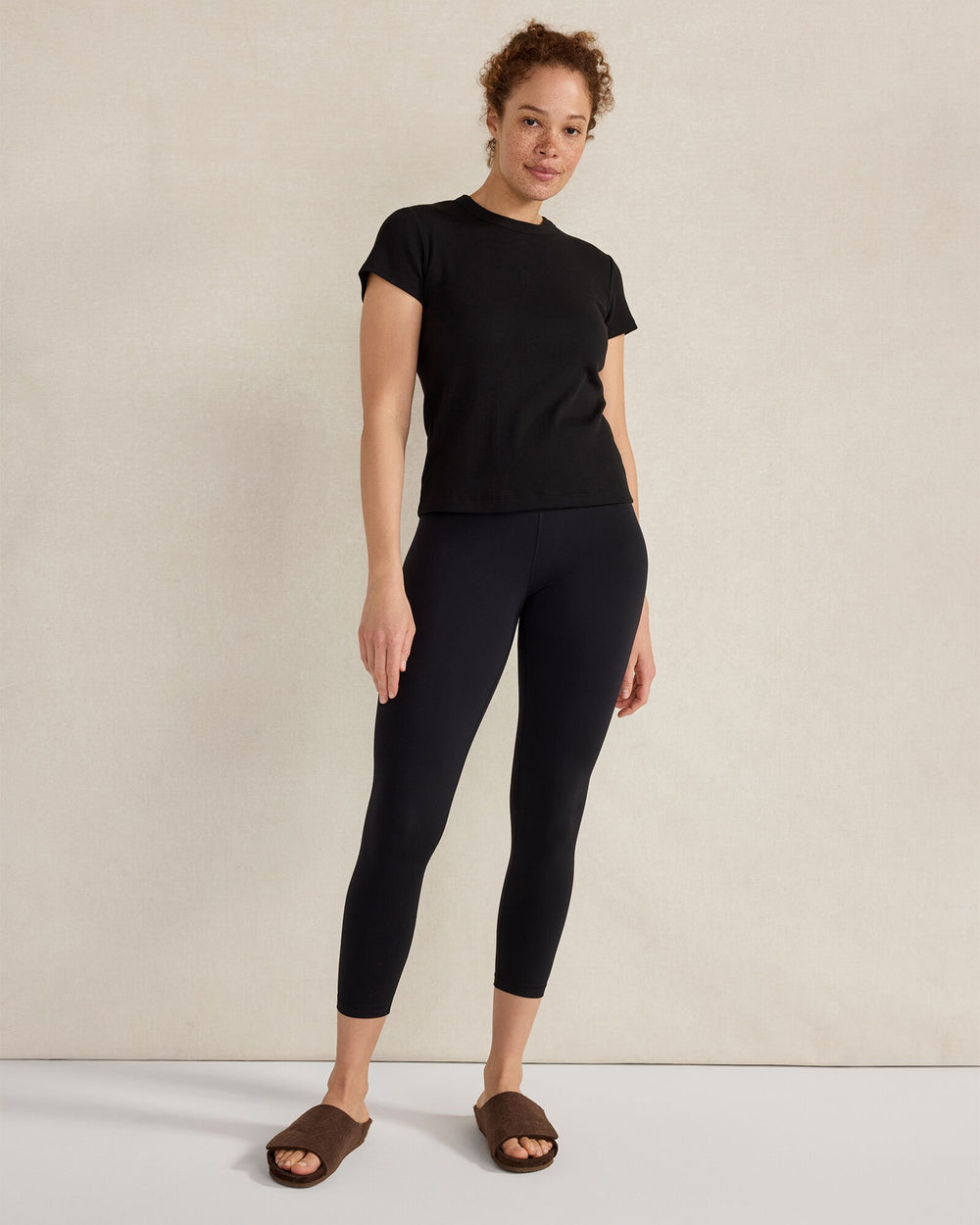 BALANCE CROPPED LEGGINGS | Talbots discount