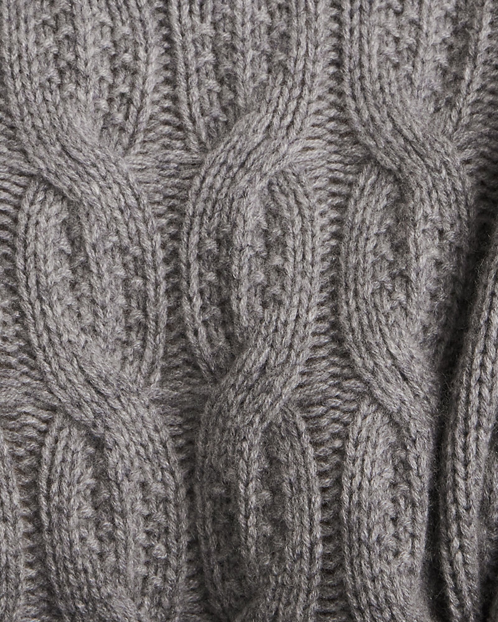 CASHMERE CABLE COLLARED SWEATER | Talbots on sale