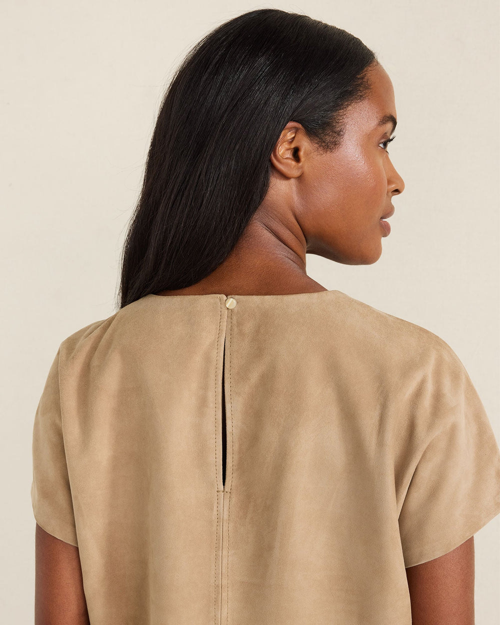 SUEDE TEE | Talbots discount