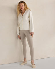 ORGANIC COTTON CASHMERE CARDIGAN | Talbots online