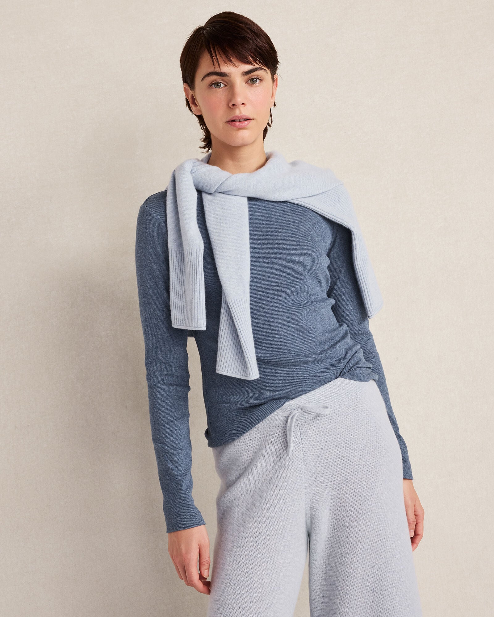 ORGANIC COTTON LONG SLEEVE TEE | Talbots for sale
