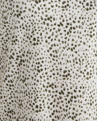 ORGANIC COTTON JERSEY ANIMAL DOT ROBE | Talbots outlet