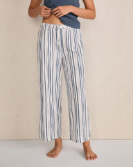 ORGANIC COTTON JERSEY PAINTED STRIPE PAJAMA PANTS | Talbots near me