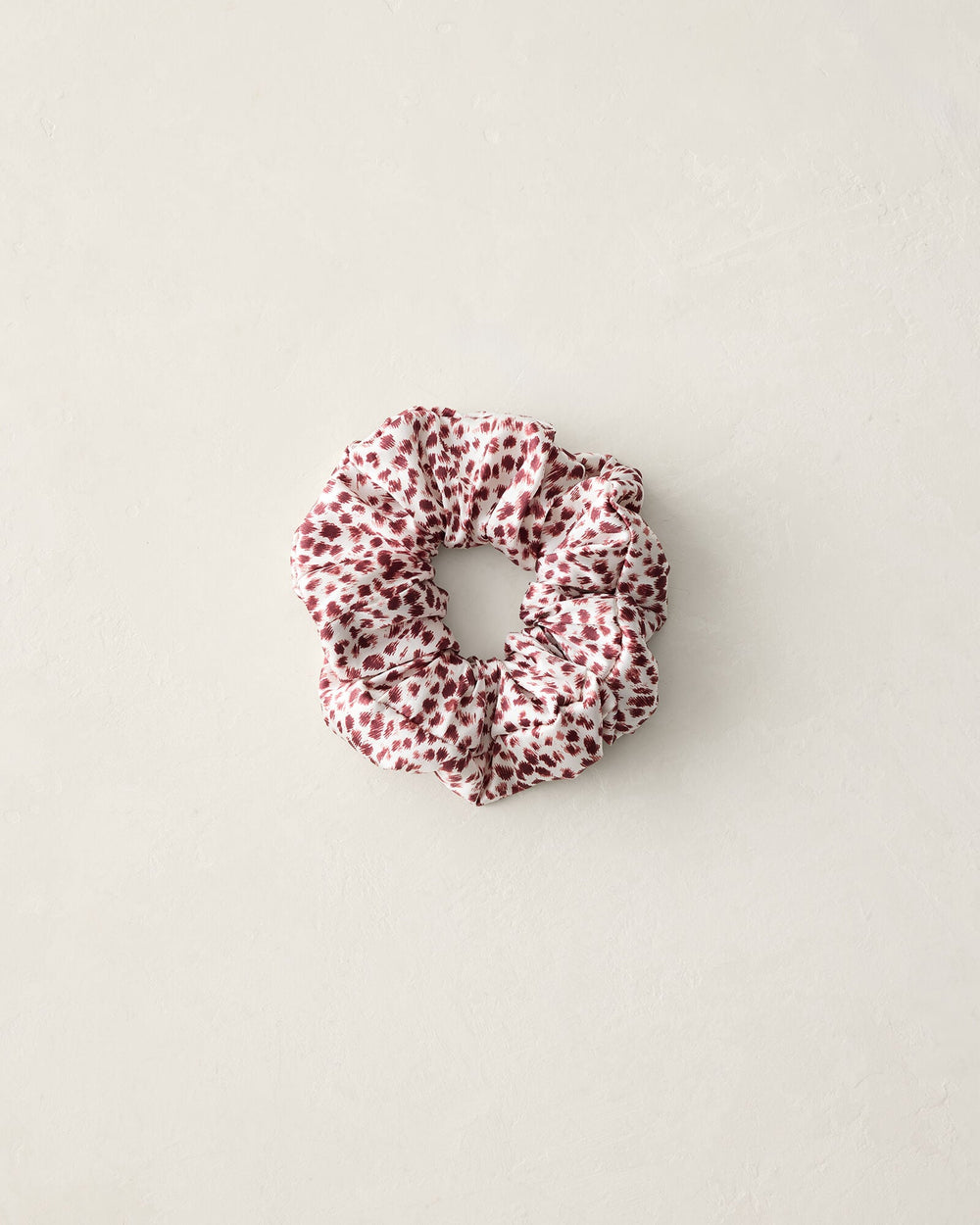 WASHABLE SILK ANIMAL DOT SCRUNCHIE | Talbots on sale