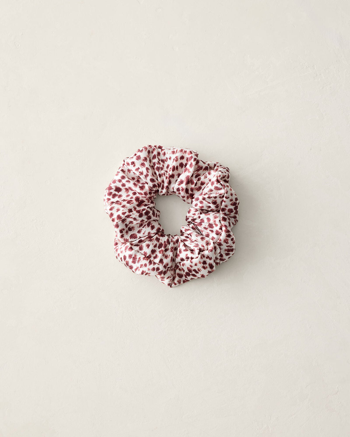 WASHABLE SILK ANIMAL DOT SCRUNCHIE | Talbots on sale