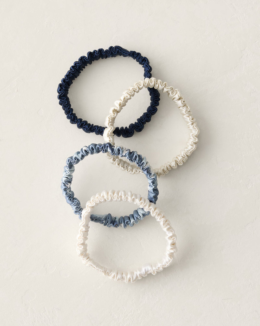 WASHABLE SILK HAIR TIES — WAVE MULTI | Talbots discount