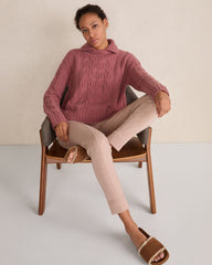 SUEDE AND SHERPA MOLDED SLIDES | Talbots US