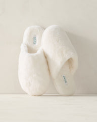 FAUX FUR SLIPPERS | Talbots on sale