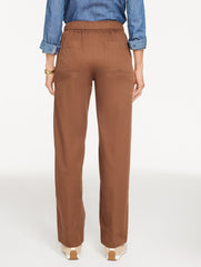 STRAIGHT LEG PULL-ON PANTS | Talbots on sale