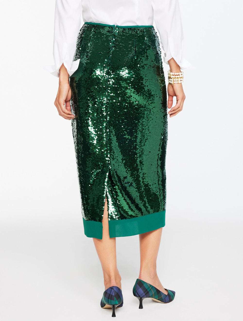 SEQUIN PENCIL SKIRT | Talbots US