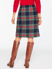 A-LINE SKIRT - JOLLY TARTAN | Talbots discount