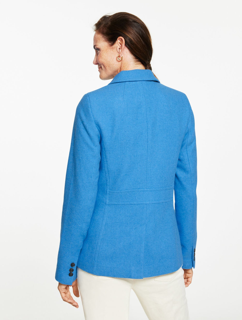 CLASSIC SHETLAND BLAZER - POND BLUE | Talbots on sale