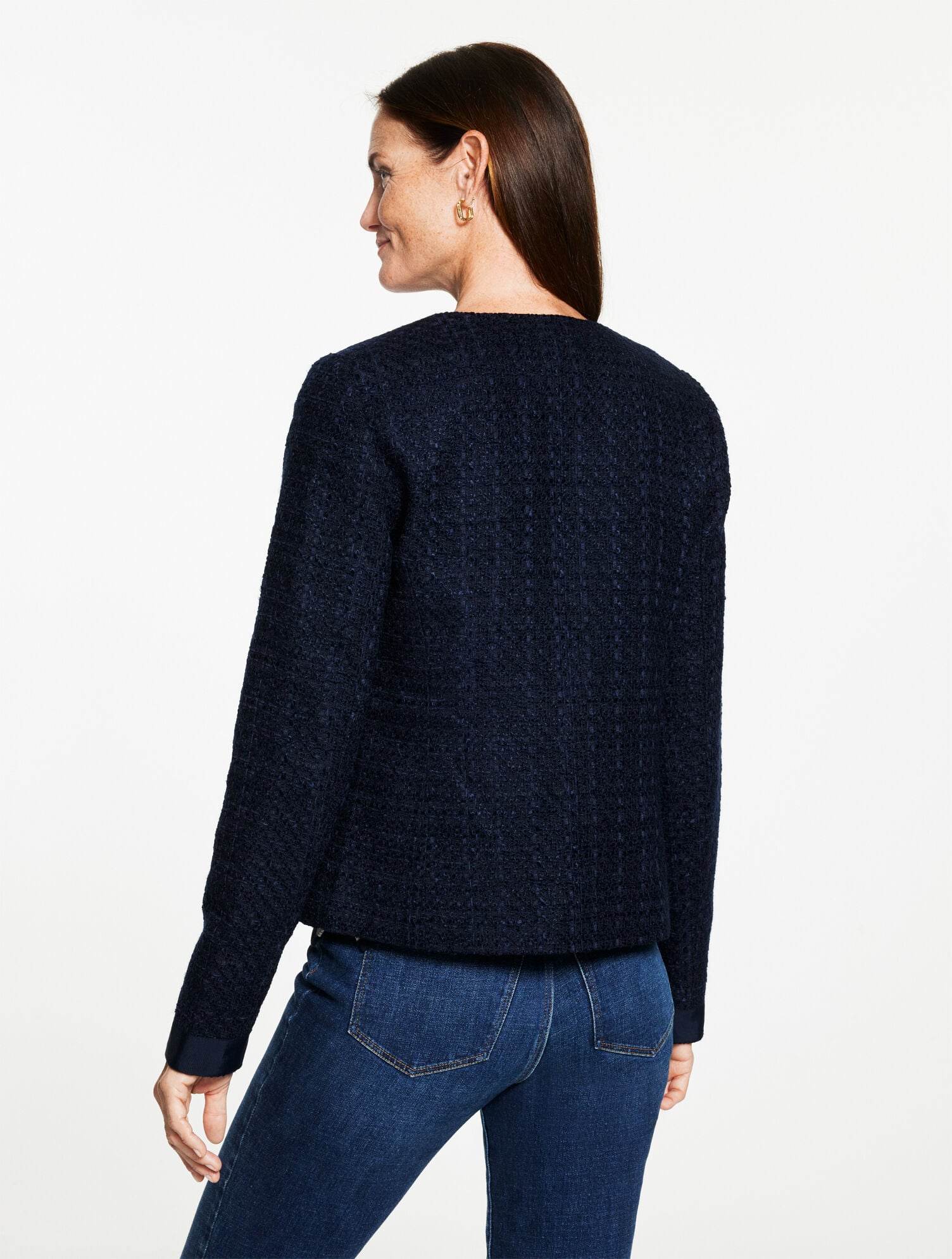 VIBRANT TWEED JACKET | Talbots outlet
