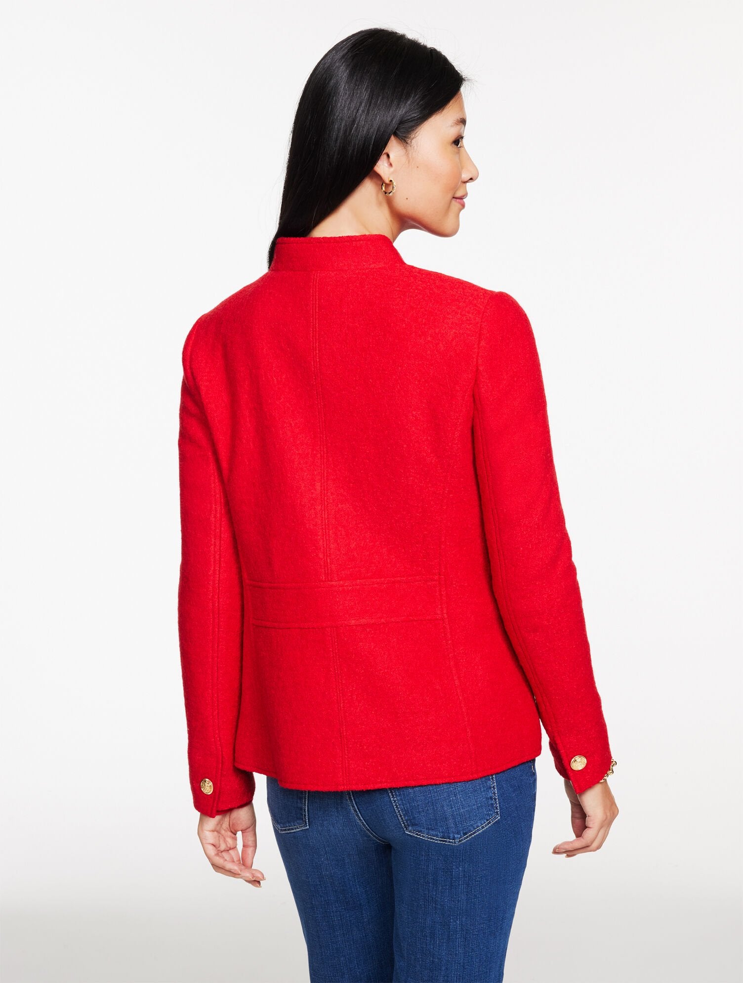 BERKSHIRE WOOL OFFICER JACKET | Talbots sale