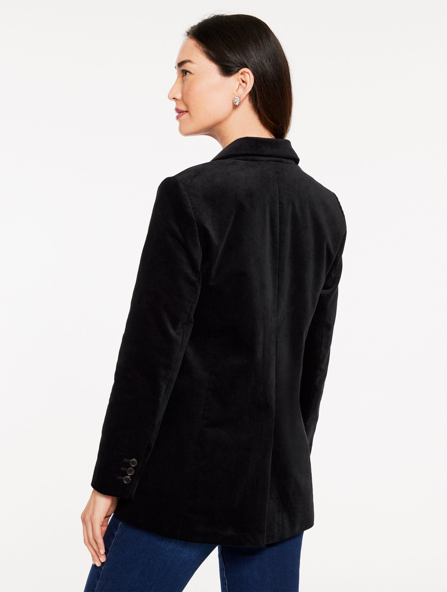 MODERN VELVETEEN BLAZER | Talbots on sale