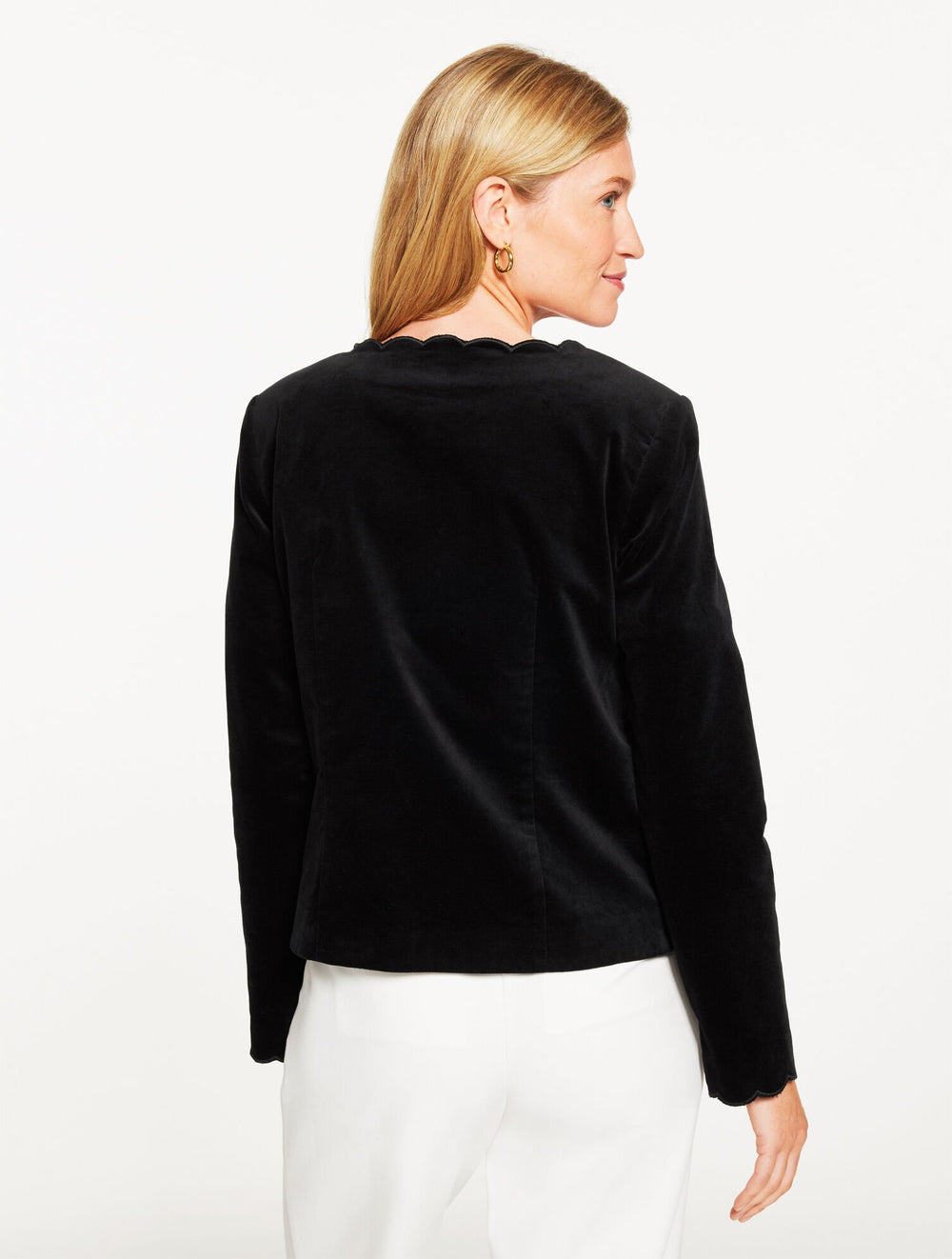 STRETCH VELVETEEN JACKET | Talbots near me