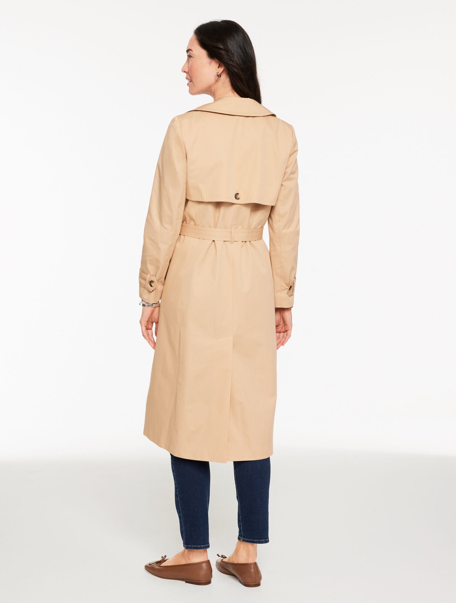 DRAPEY TRENCH COAT | Talbots online