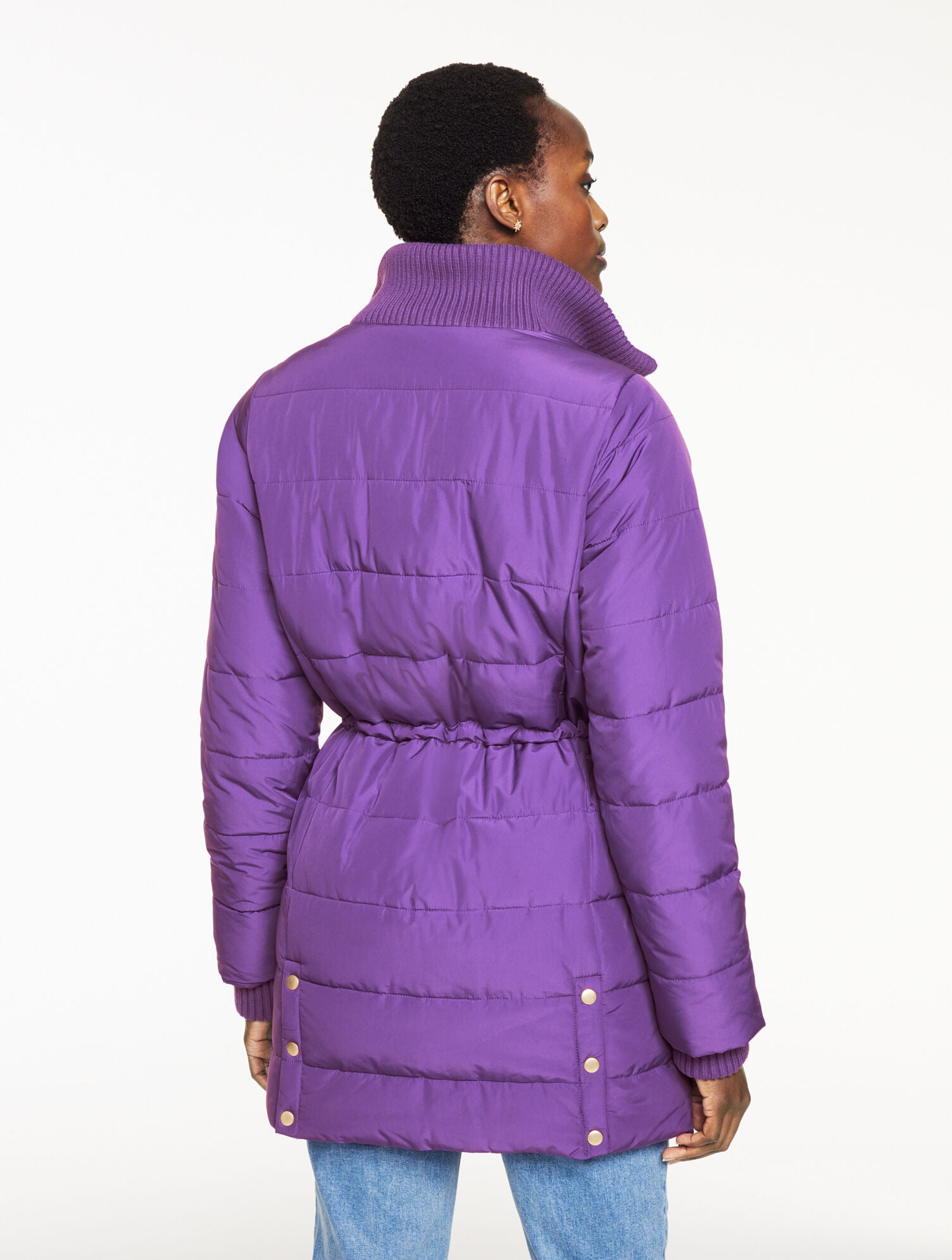 CABLE KNIT QUILTED JACKET | Talbots near me