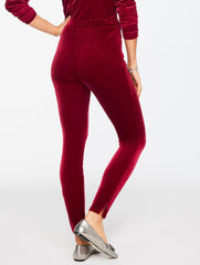 STRETCH VELVET LEGGINGS | Talbots near me