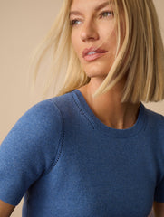 SWEATER STUDIO CREWNECK TEE | Talbots on sale