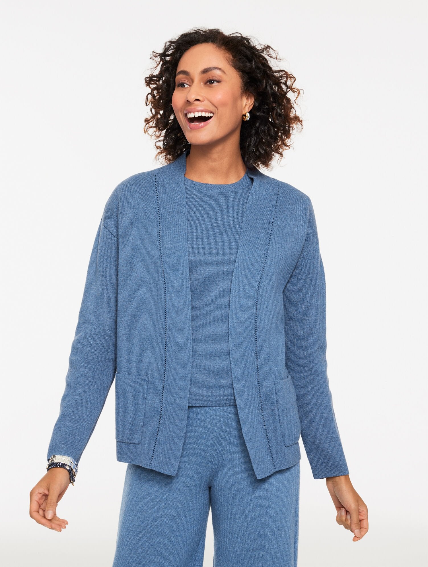 SWEATER STUDIO OPEN FRONT CARDIGAN | Talbots for sale
