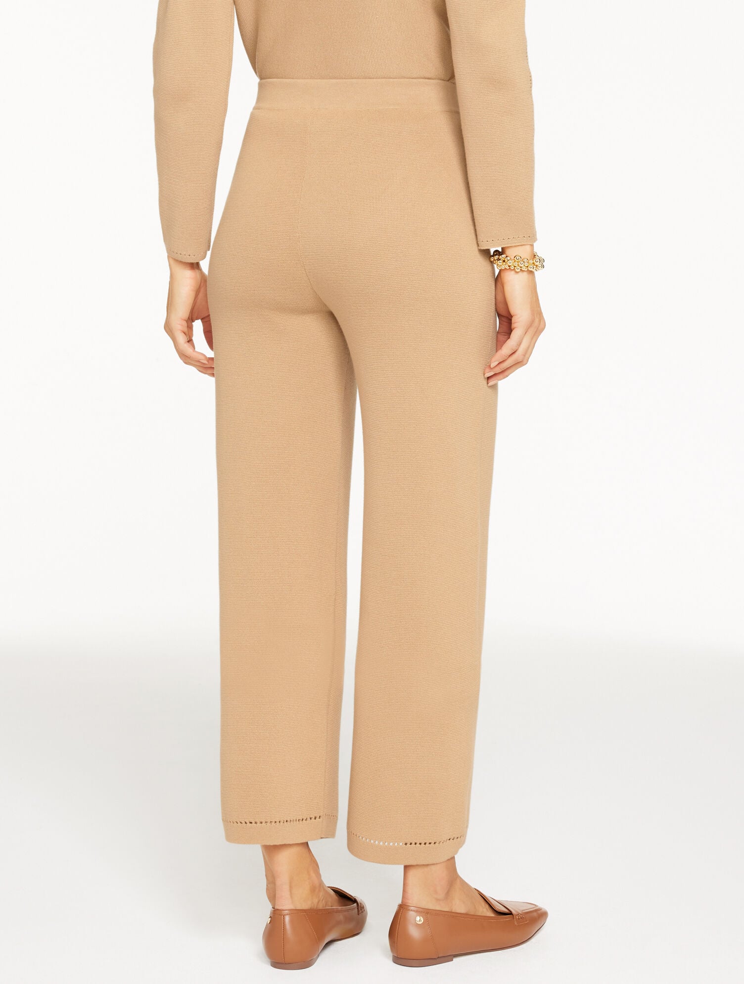 STRAIGHT LEG SWEATER STUDIO PANTS | Talbots US