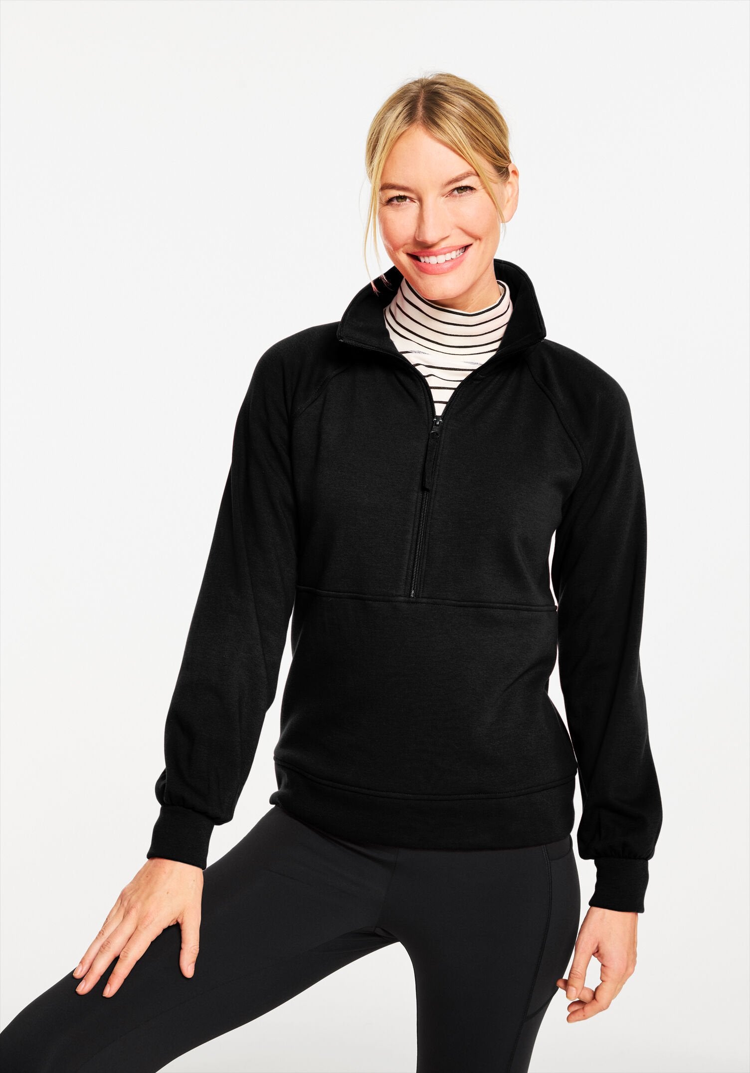 COZY CLOUD HALF-ZIP PULLOVER | Talbots discount