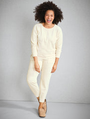 SKY LOUNGE VELOUR DOLMAN SLEEVE PULLOVER | Talbots near me