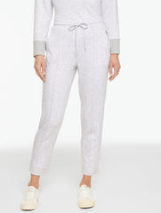 AIRKNIT STRETCH TAPERED LEG PANTS - HEATHERED | Talbots sale