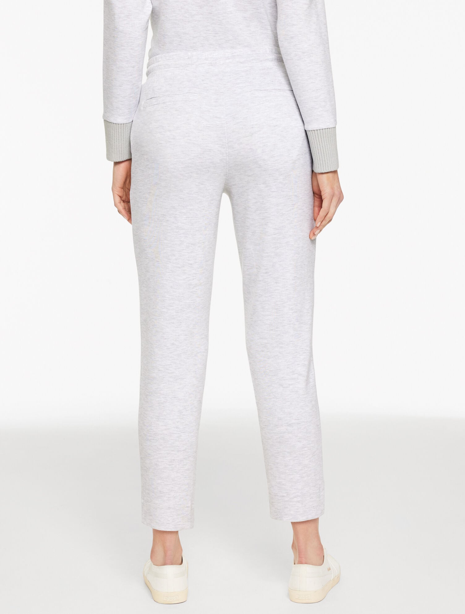AIRKNIT STRETCH TAPERED LEG PANTS - HEATHERED | Talbots sale