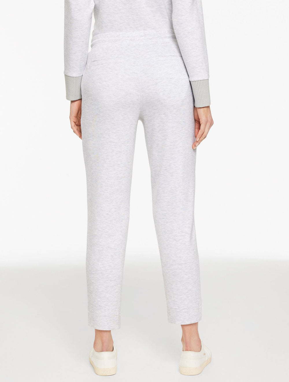 AIRKNIT STRETCH TAPERED LEG PANTS - HEATHERED | Talbots sale