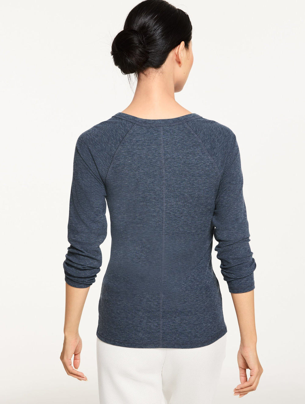 RIBBED HENLEY TEE | Talbots outlet